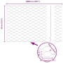 Cerca Hexagonal Gris 0,6x100 m Acero de , Paneles de vallas - Ref: Foro24-42005600, Precio: 49,83 €, Descuento: %