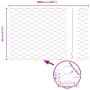 Valla Hexagonal Gris 0.8x100 m Acero de , Paneles de vallas - Ref: Foro24-42005604, Precio: 63,21 €, Descuento: %