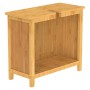 EISL Bamboo washbasin cabinet 67x28x60 cm by EISL, bathroom vanities - Ref: Foro24-438819, Price: 100,50 €, Discount: %