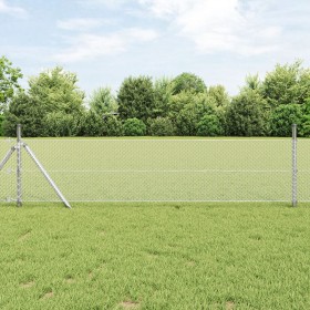Valla Hexagonal 0.6x10 m Acero Galvanizado
