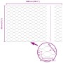 Cerca Hexagonal 0.8x10 m de Acero Galvanizado de , Paneles de vallas - Ref: Foro24-42005640, Precio: 15,49 €, Descuento: %
