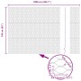 Cerca Hexagonal 1.6x10 m de Acero Galvanizado de , Paneles de vallas - Ref: Foro24-42005659, Precio: 25,41 €, Descuento: %