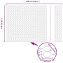 Cerca Hexagonal 1.6x10 m Acero Galvanizado de , Paneles de vallas - Ref: Foro24-42005660, Precio: 23,28 €, Descuento: %