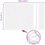 Cerca Hexagonal 1.4x25 m Acero Galvanizado de , Paneles de vallas - Ref: Foro24-42005689, Precio: 56,05 €, Descuento: %