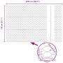 Cerca Hexagonal 1.4x25 m de Acero Galvanizado de , Paneles de vallas - Ref: Foro24-42005691, Precio: 38,99 €, Descuento: %