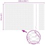 Cerca Hexagonal 1.6x25 m Acero Galvanizado de , Paneles de vallas - Ref: Foro24-42005700, Precio: 36,52 €, Descuento: %