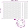 Cerca Hexagonal 1.6x50 m Acero Galvanizado de , Paneles de vallas - Ref: Foro24-42005735, Precio: 71,47 €, Descuento: %