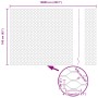 Cerca Hexagonal 1.6x100 m Acero Galvanizado de , Paneles de vallas - Ref: Foro24-42005772, Precio: 99,18 €, Descuento: %