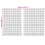 Cercos de Madera 400x125 cm de , Paneles de vallas - Ref: Foro24-42006508, Precio: 76,58 €, Descuento: %