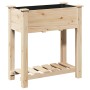 Plantador de Jardín con Estante 71x37x76 cm de Madera Maciza de Pino von , Töpfe und Pflanzgefäße - Ref: Foro24-42006566, Pre...