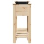 Plantador de Jardín con Estante 71x37x76 cm de Madera Maciza de Pino von , Töpfe und Pflanzgefäße - Ref: Foro24-42006566, Pre...