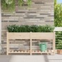 Macetero de jardín con estante 161x43x76 cm de madera maciza de abeto von , Töpfe und Pflanzgefäße - Ref: Foro24-42006568, Pr...