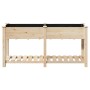 Macetero de jardín con estante 161x43x76 cm de madera maciza de abeto von , Töpfe und Pflanzgefäße - Ref: Foro24-42006568, Pr...