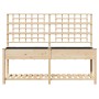 Macetero con Enrejado y Estante 203x53x152 cm de Madera Maciza de Pino von , Töpfe und Pflanzgefäße - Ref: Foro24-42006573, P...