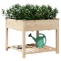 Macetero de jardín  con estante 90x90x76 cm de madera maciza de abeto | Foro24.es | Tu tienda online para hogar, jardín y más Foro24.es