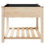 Macetero de jardín  con estante 90x90x76 cm de madera maciza de abeto | Foro24.es | Tu tienda online para hogar, jardín y más Foro24.es