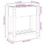 Macetero de Jardín con Rejillas 71x37x76 cm de Madera Sólida de Abeto von , Töpfe und Pflanzgefäße - Ref: Foro24-42006579, Pr...