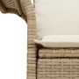 Sofá de jardín de 2 plazas con cojines Beige de Poliratán von , Outdoor-Sofas - Ref: Foro24-42006696, Preis: 182,65 €, Rabatt: %
