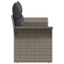 Sofá de jardín de 2 plazas con almacenamiento y cojines Ratan gris von , Outdoor-Sofas - Ref: Foro24-42006704, Preis: 187,17 ...
