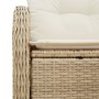 Sofá de jardín de 2 plazas con cojines Beig de ratán sintético von , Outdoor-Sofas - Ref: Foro24-42006716, Preis: 181,12 €, R...