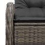Sofá de jardín de 2 plazas con almacenamiento y cojines en gris de ratán von , Outdoor-Sofas - Ref: Foro24-42006724, Preis: 1...