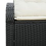 Sofá de Jardín de 2 Plazas con Almacenamiento y Cojines Negro Ratán Sintético von , Outdoor-Sofas - Ref: Foro24-42006742, Pre...