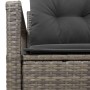 Sofá de jardín de 2 plazas con cojines de en gris de poliratán von , Outdoor-Sofas - Ref: Foro24-42006754, Preis: 172,58 €, R...