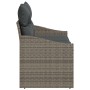 Sofá de jardín para 2 personas con almacenamiento y cojines de ratán gris von , Outdoor-Sofas - Ref: Foro24-42006784, Preis: ...