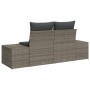 Sofá de Jardín de 2 Plazas con Cojines Gris Poliratán von , Outdoor-Sofas - Ref: Foro24-42006794, Preis: 198,68 €, Rabatt: %