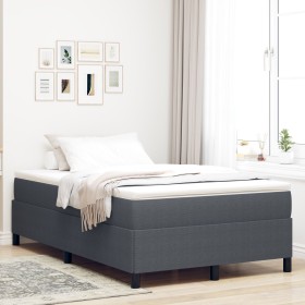 Estructura de Cama Gris Oscuro 120x190 cm Tela de Corduroy by , Beds and slatted bases - Ref: Foro24-42006958, Price: 123,15 ...