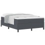 Cama Gris Oscuro 140x190 cm Tela de Corduroy de , Camas y somieres - Ref: Foro24-42006968, Precio: 128,49 €, Descuento: %
