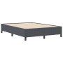 Cama Gris Oscuro 140x190 cm Tela de Corduroy de , Camas y somieres - Ref: Foro24-42006968, Precio: 128,49 €, Descuento: %