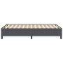 Cama Gris Oscuro 140x190 cm Tela de Corduroy de , Camas y somieres - Ref: Foro24-42006968, Precio: 128,49 €, Descuento: %