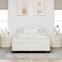 Marco de Cama Crema 140x190 cm Tela de Pana de , Camas y somieres - Ref: Foro24-42006969, Precio: 126,77 €, Descuento: %