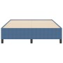 Estructura de Cama Azul 140x190 cm de Tela de Pana de , Camas y somieres - Ref: Foro24-42006970, Precio: 126,77 €, Descuento: %
