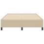 Estructura de Cama Verde Claro Gris 140x190 cm Tela de Pana de , Camas y somieres - Ref: Foro24-42006971, Precio: 126,77 €, D...