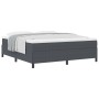 Marco de cama Gris Oscuro 180x200 cm Tela de Corduroy