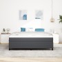 Marco de cama Gris Oscuro 180x200 cm Tela de Corduroy