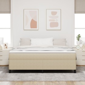 Estructura de Cama Verde Claro Gris 180x200 cm Tela de Corduroy by , Beds and slatted bases - Ref: Foro24-42006986, Price: 14...