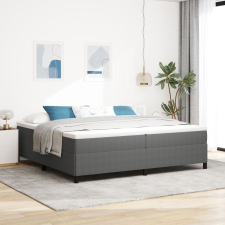 Marco de cama gris claro 200x200 cm de terciopelo de , Camas y somieres - Ref: Foro24-42006987, Precio: 147,46 €, Descuento: %