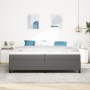 Marco de cama gris claro 200x200 cm de terciopelo de , Camas y somieres - Ref: Foro24-42006987, Precio: 147,46 €, Descuento: %