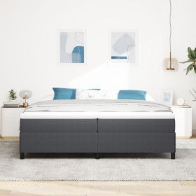 Estructura de cama Gris oscuro 200x200 cm Tela de corduroy by , Beds and slatted bases - Ref: Foro24-42006988, Price: 147,56 ...