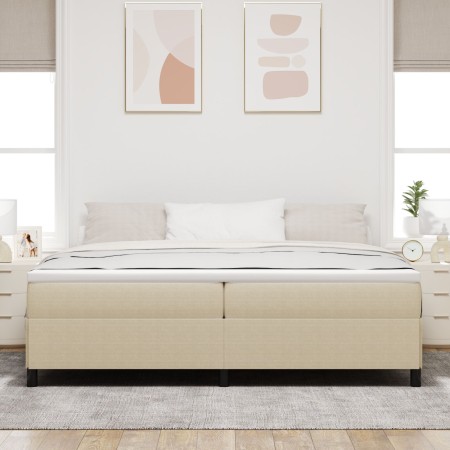 Estructura de cama Verde claro Gris 200x200 cm Tela de Corduroy de , Camas y somieres - Ref: Foro24-42006991, Precio: 147,46 ...