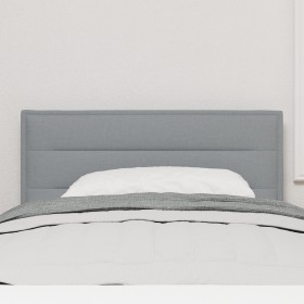 Cabecero de diseño Lines en gris claro de 80 cm
