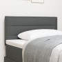 Cabecero Diseño de Líneas Gris Oscuro 90 cm Tela by , Headboards and footboards - Ref: Foro24-42007000, Price: 40,51 €, Disco...