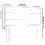 Cabecero Diseño de Líneas Crema 100 cm Tela von , Kopf- und Fußteile - Ref: Foro24-42007011, Preis: 46,79 €, Rabatt: %