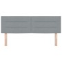 Cabecero diseño Lines gris claro 160 cm tela von , Kopf- und Fußteile - Ref: Foro24-42007020, Preis: 73,63 €, Rabatt: %