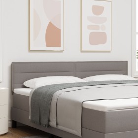 Cabezal Diseño de Líneas Taupe 180 cm Tela von , Kopf- und Fußteile - Ref: Foro24-42007031, Preis: 79,84 €, Rabatt: -5%%