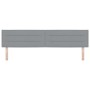 Cabecero Diseño de Líneas Gris Claro 200 cm Tela by , Headboards and footboards - Ref: Foro24-42007034, Price: 70,23 €, Disco...