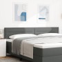 Cabecero de diseño Lines en gris oscuro de 200 cm de tela de , Cabeceros y pies de cama - Ref: Foro24-42007035, Precio: 70,14 €